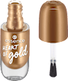 gelový lak na nehty 62 HEART OF gold  essence