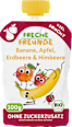 Quetschie Banane, Apfel, Erdbeere & Himbeere ab 6 Monaten  Freche Freunde