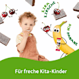Fruchtriegel Banane & Kirsche, ab 3 Jahren (4x23 g) Freche Freunde