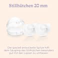 Stillhütchen Mini 20 mm (1 Paar) Lansinoh