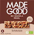 Müsliriegel Granola Schokolade Made Good