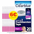 Ovulationstest Fortschrittlich & Digital Clearblue
