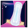 Egészségügyi betét Platinum, 4-es méret, secure night, Mega Pack always