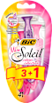 Miss Soleil colour collection ženski brijači, 3+1 gratis BIC
