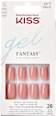 Gel Fantasy Color unghii false RIBBONS SHORT SQUOVAL KISS