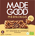 Müsliriegel, Chocolate Chip, Soft Baked Oat Bars (5 Stück) Made Good