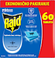 Laminirane tablete za električni aparat protiv običnih i tigrastih komaraca Raid