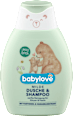 Detský sprchovací gél a šampón babylove