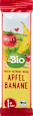 Barretta alla frutta con cereali Bio, mela Bio e banana Bio dmBio