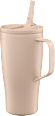 Tazza termica con cannuccia 600 ml Profissimo
