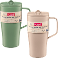 Thermo-Becher mit Trinkhalm sortiert Profissimo