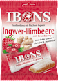 Bonbon, Ingwer-Himbeere mit Cranberry IBONS