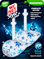 WC obešanka Style Blue Sensation WC NET