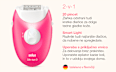 Epilator Silk·épil 3 in damski prirezovalnik Bikini FG 1100 Braun
