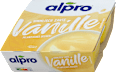 Pflanzliches Dessert Vanille alpro