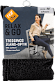 Relax & Go Treggings Jeans-Optik schwarz, Gr. 40/44 nur die