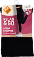 Relax & Go Leggings Aktiv schwarz, Gr. 40/44 nur die