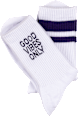 Good Vibes Socken weiß lila, Gr. 35 - 38 (2 Paar) nur die