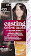 Farba na vlasy - 400 tmavý gaštan L'ORÉAL PARiS CASTING Crème Gloss