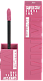 Rúž na pery SuperStay Vinyl Ink - 165 Edgy MAYBELLINE NEW YORK