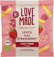 Babysnack Mais Linse, Hafer & Erdbeere ab 6 Monaten LoveMade Organics