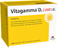 Vitagamma D3 2.000 I.E. Vitamin D3 Tabletten 200 St Vitagamma