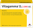 Vitagamma D3 2.000 I.E. Vitamin D3 Tabletten 200 St Vitagamma