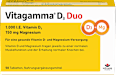 Vitagamma D3 Duo 1.000 I.E. Vitamin D3 150 mg Magnesium Tabletten 50 St Vitagamma