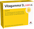 Vitagamma D3 2.000 I.E. Vitamin D3 Tabletten 50 St Vitagamma