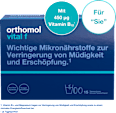 Orthomol Vital f Granulat/Tabletten/Kapseln Orange 15 St orthomol