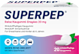 SUPERPEP Reise Kaugummi-Dragées 20mg Dimenhydrinat Superpep