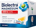 Biolectra Magnesium 400mg Ultra Direct Zitrone Stick 60 St Biolectra