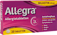 Allegra Allergietabletten BILASTIN 20 mg Tabletten Allegra