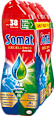 Гел за съдомиялна машина 4 x Actions (3 x 684ml) Somat