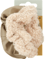 Gumičky do vlasov scrunchie - krémové s-he stylecollection