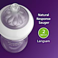 Babyflasche Natural Response weiß, von Geburt an, 125 ml PHILIPS AVENT