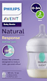Babyflasche Natural Response weiß, von Geburt an, 125 ml PHILIPS AVENT