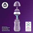 Babyflasche Natural Response AirFreeVentil weiß/Bär, ab dem 3. Monat, 260ml  PHILIPS AVENT