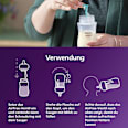 Babyflasche Natural Response AirFreeVentil weiß/Elefant, ab dem 3. Monat, 260ml  PHILIPS AVENT