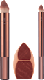 Set makeupsaver sponge + brush trio  REAL TECHNIQUES