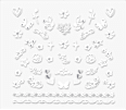 Today's mood: cute! nail sticker essence