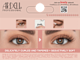 Künstliche Wimpern Set 434 3/4 Naked (1 Paar) & Mini Duo Kleber ARDELL