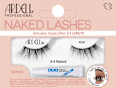 Künstliche Wimpern Set 434 3/4 Naked (1 Paar) & Mini Duo Kleber ARDELL
