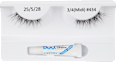 Künstliche Wimpern Set 434 3/4 Naked (1 Paar) & Mini Duo Kleber ARDELL
