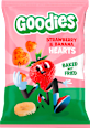 Chrumky Crunchy Hearts - banán a jahoda Goodies