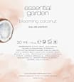 Blooming coconut Eau de Parfum essential garden