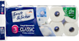 Toilettenpapier Classic 3-lagig (10x220 Blatt) Sanft&Sicher