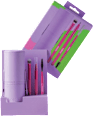 Set mini pensule și husă On The Go NOELLE