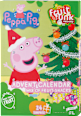 Adventný kalendár Peppa Pig 24 Fruitsnacks Fruitfunk