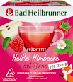 Früchtetee Heiße Himbeere mit Birne für Kinder (15 Beutel) Bad Heilbrunner